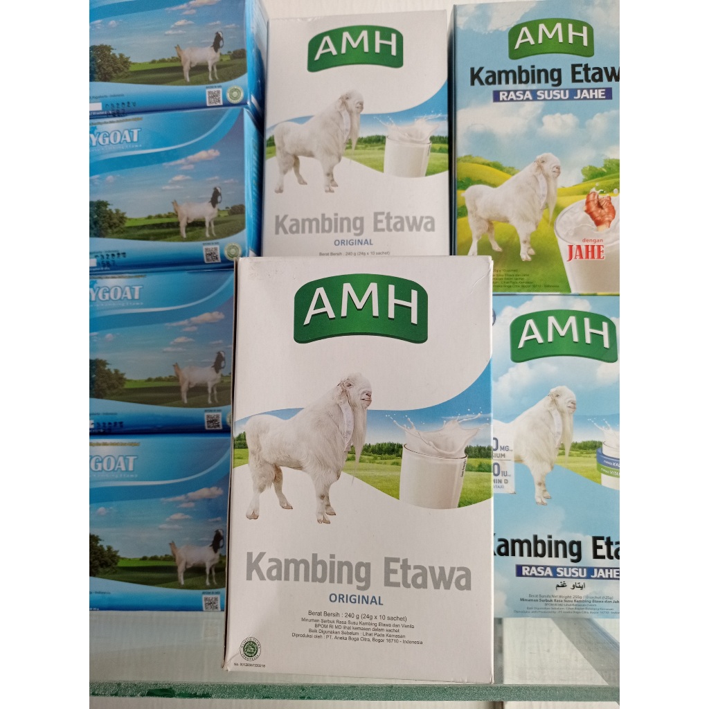 

AMH Susu Kambing Etawa Variant Original Box (10 sachet)