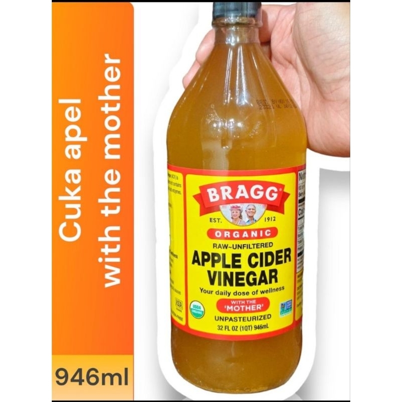 

bragg Organic Apple Cider Vinegar 473ml /946ml cuka Apel