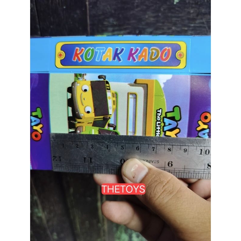 

Kotak Kado TAYO Kosong isi 100Pcs 9Cm×6,5Cm×2,5Cm