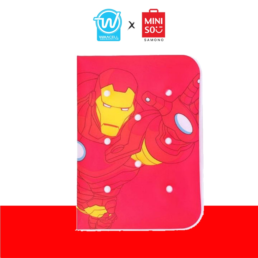 

Miniso Memo Book Marvel Collection Air Cushion - Iron Man/Buku Memo Miniso Koleksi Marvel Bantalan Udara - Iron Man