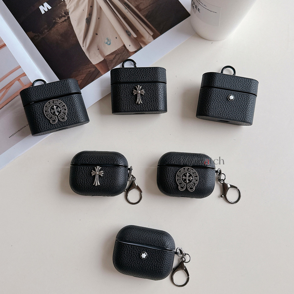 case airpods airpo 1 2 3 pro 2 airpods 3 chrome hearts