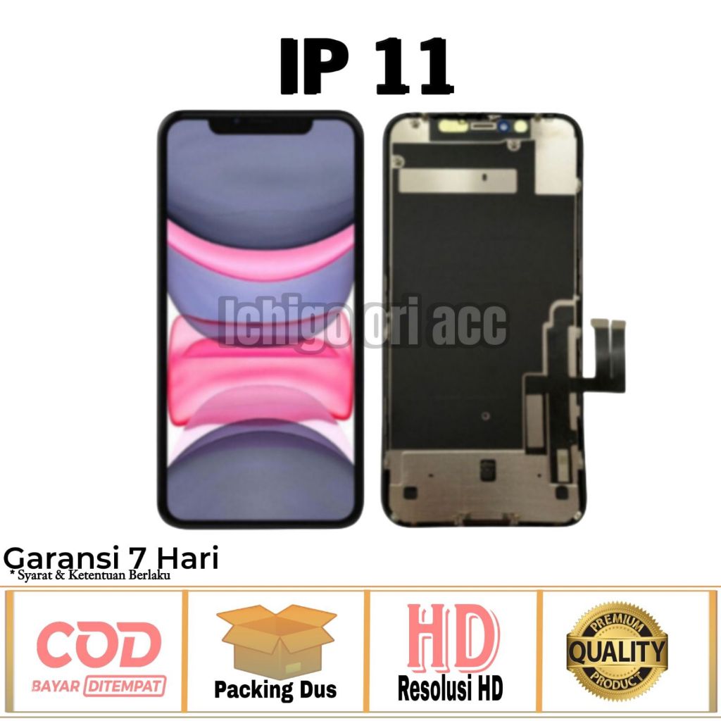 LCD TOUCHSCREEN IP 11 / IP 11 PRO / IP 11 PROMAX FULLSET MOVE IC
