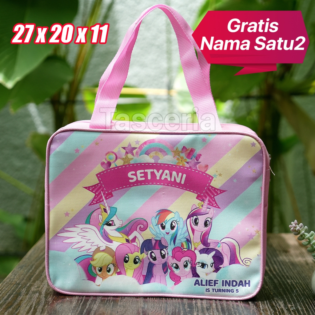 

Goodiebag Ulang Tahun Anak Polyster Kuda Pony