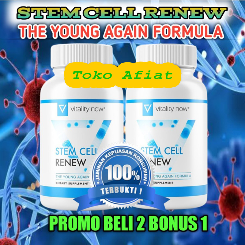Promo 3 Botol Stem Cell Renew The Young Again Formula Suplemen Kesehatan Dan Daya Tubuh Terbaik