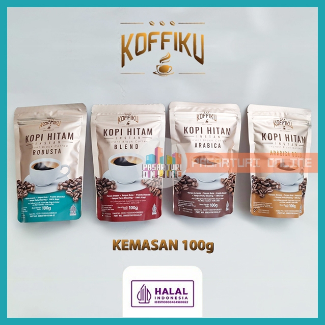 

KOFFIKU 100 Gram Spray Dried / Kopi Bubuk / Instant Coffee / Kopi Tanpa Ampas