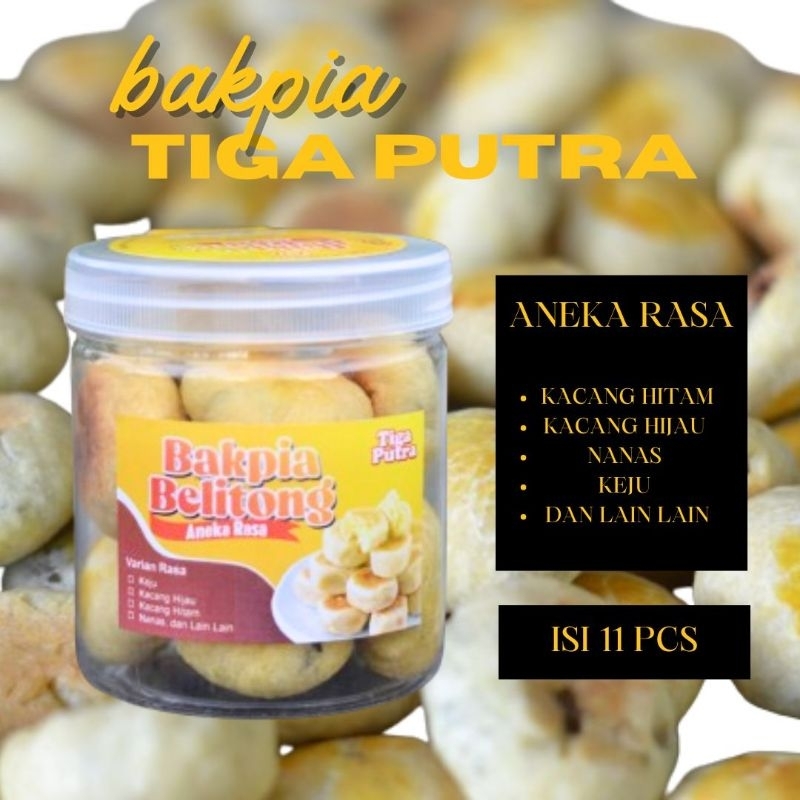 

BAKPIA BELITONG ISI 11 PCS