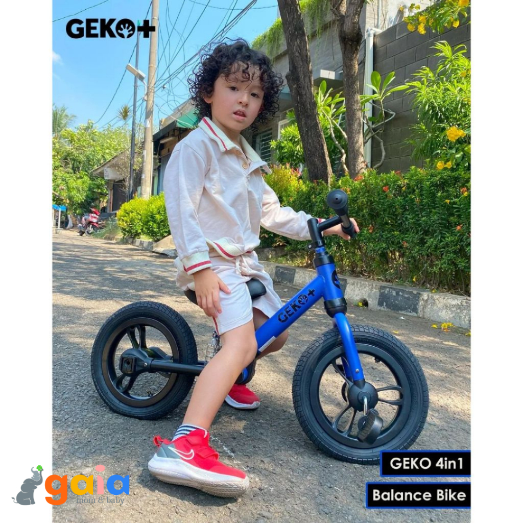 Geko + 12 Kids Balance Bike | Sepeda Anak