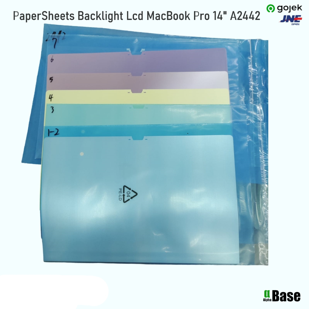 PaperSheets Backlight Lcd MacBook Pro 14" A2442
