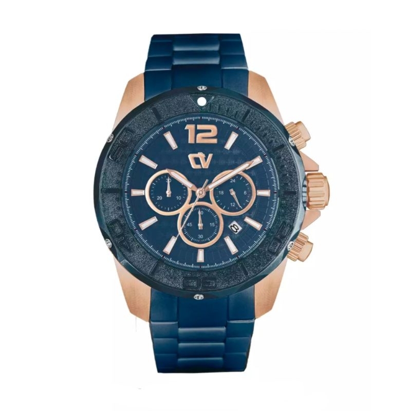 Jam Tangan Pria CHRIST VERRA CV C 11105G-1J BLU Chronograph