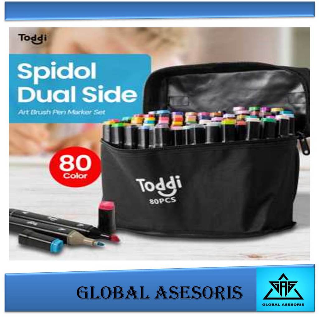 

Set Spidol Warna Warni 1 Set Sketch Marker 2 Tip Touch Marker 60/80 Pcs Warna TOUCH Spidol Stabilo Dual Side Fine Art Marker 60/80 Set Warna Sketsa Spidol Umum General Marker Set Animation Markers