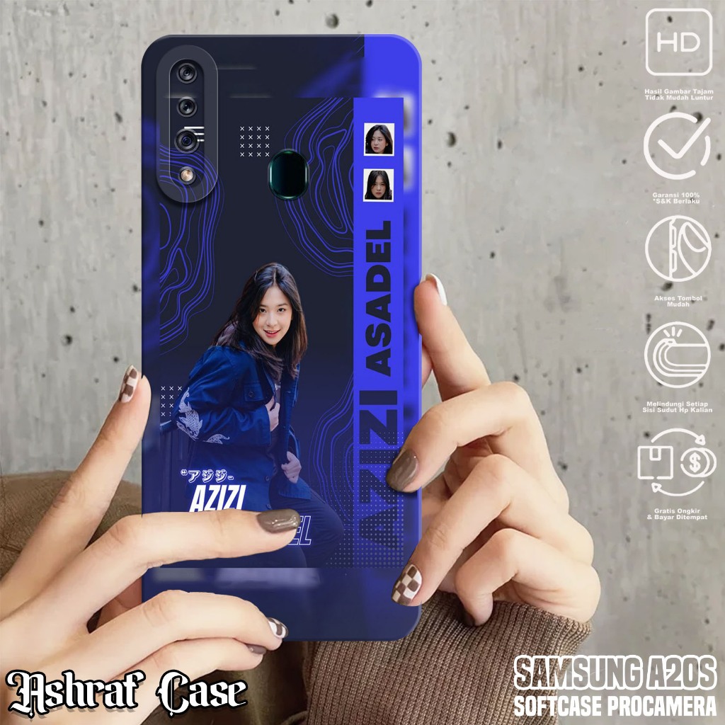 Case Samsung A20S - Casing Hp Samsung A20S Motif JKT48 - Silikon Hp Samsung A20S - Softcase Hp Samsu