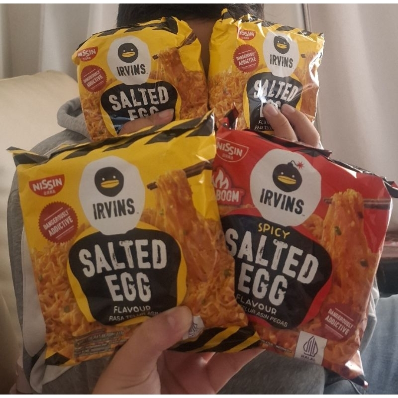 

IRVINS MIE INSTAN SALTED EGG VARIAN ORIGINAL DAN SPICY