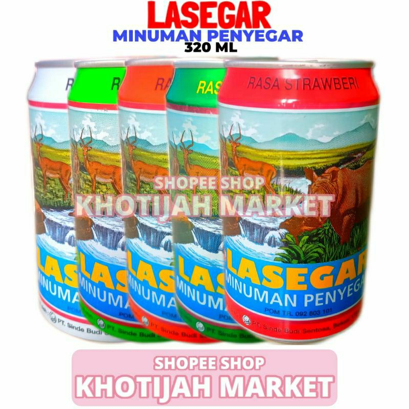 

Lasegar Minuman Penyegar Kaleng Rasa Buah 320 ML