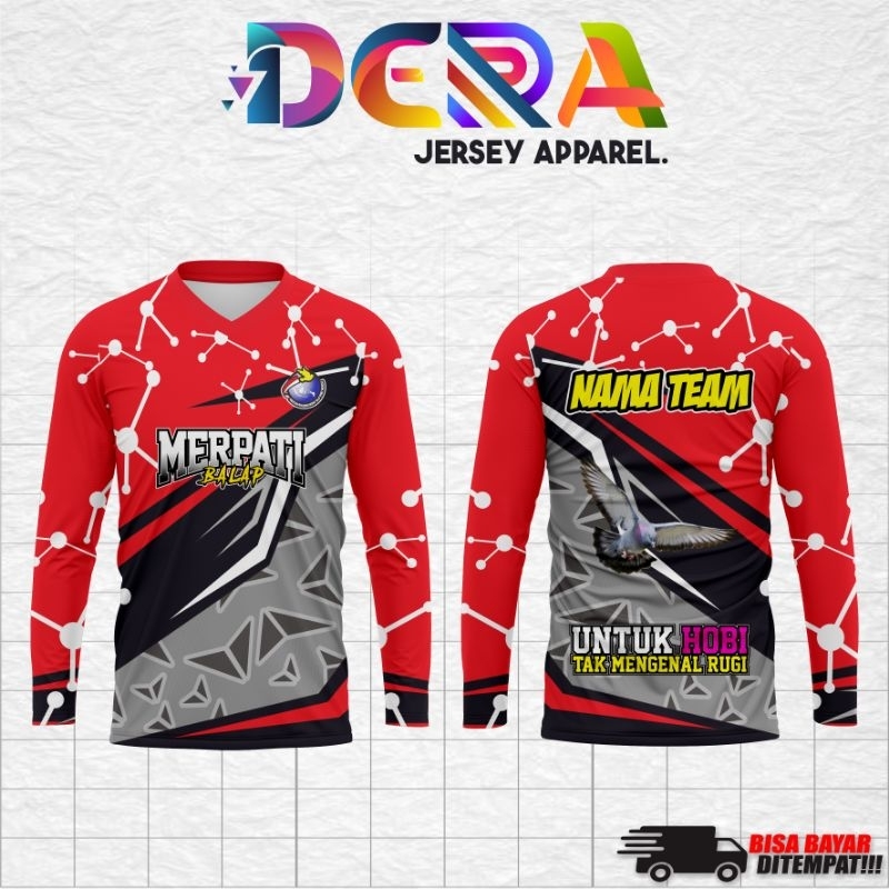 Jersey Merpati Costum Desain
