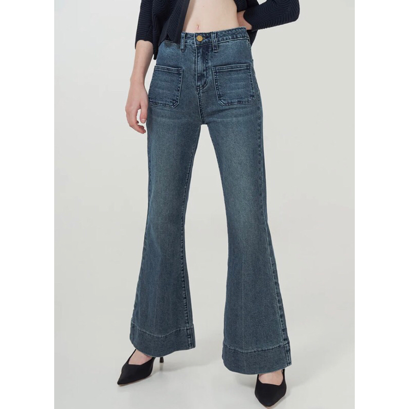DUMA - Gilia dark denim pants jeans L