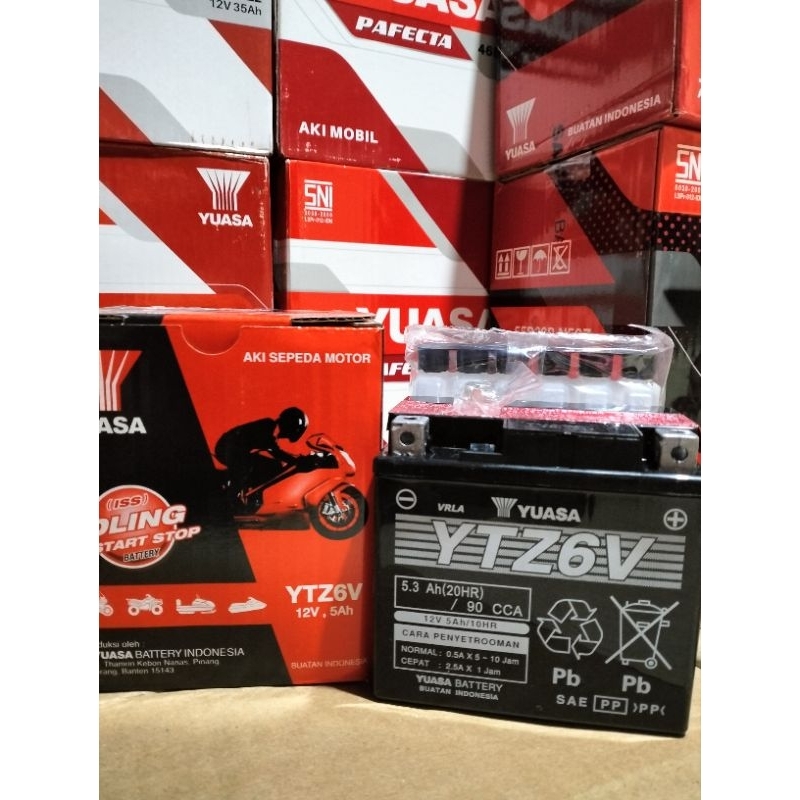 YUASA YTZ6-V
