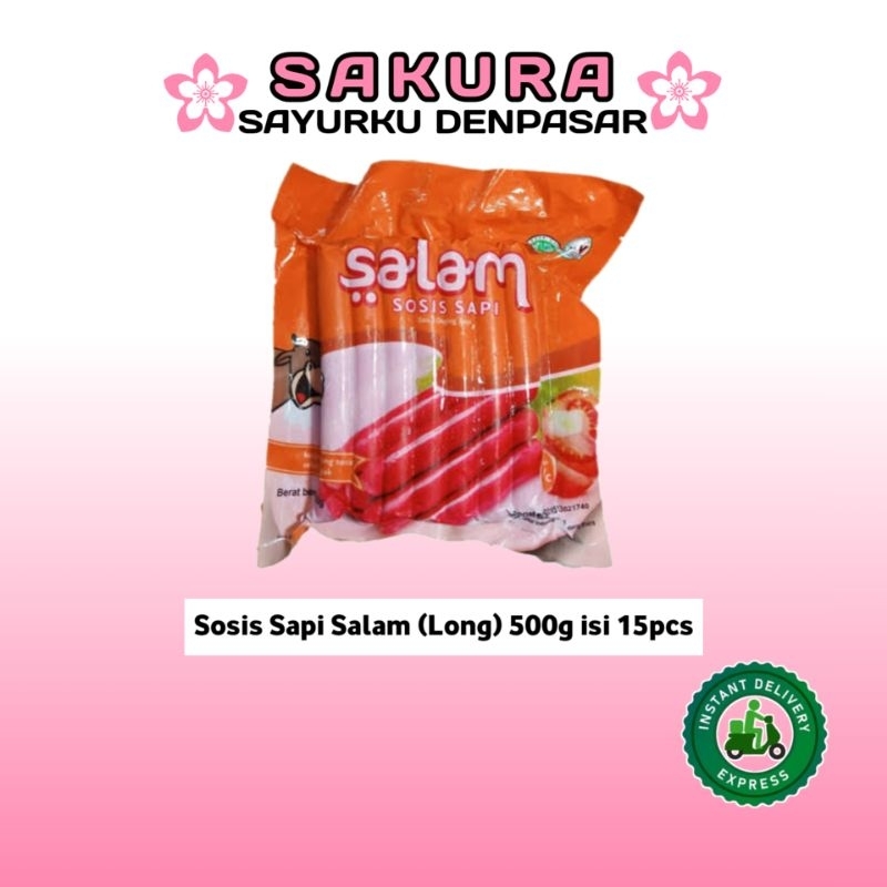 

Sosis Sapi Panjang Salam 500g - SAKURA