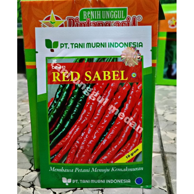 Benih Cabe Keriting Red Sabel isi 10 gram