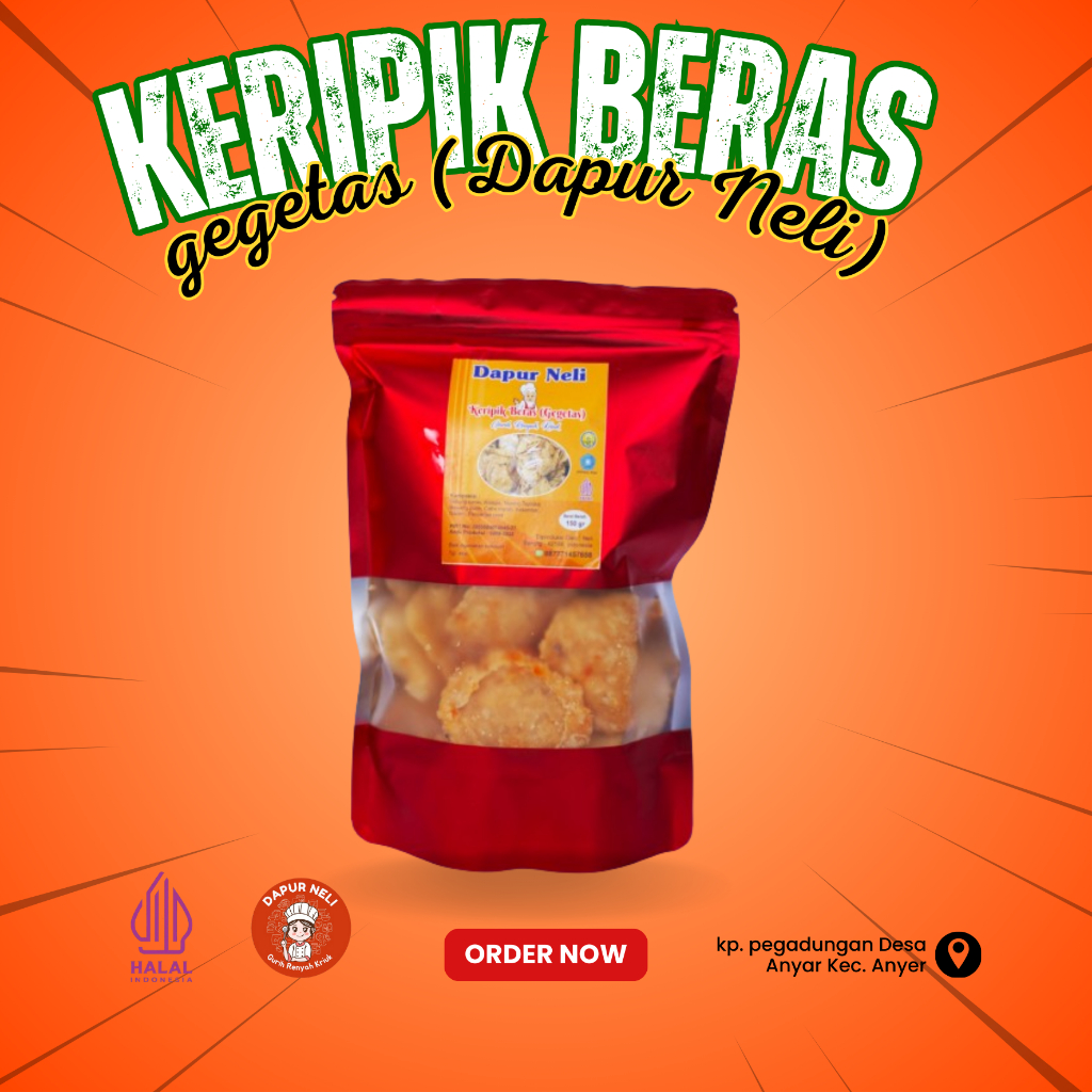 

keripik beras tradisional gegetas anyar