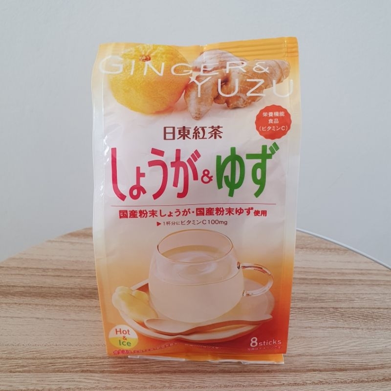 

Nitto Tea Ginger & Yuzu (1 pak isi 8 stick)