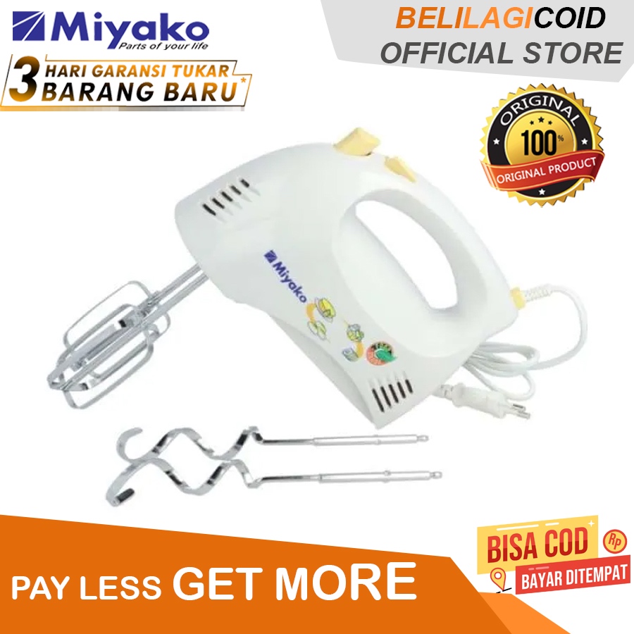 [Cod] Miyako Hand Mixer Hm620 / Mixer Miyako Original Hm-620 / Hand Mixer Murah Hm620