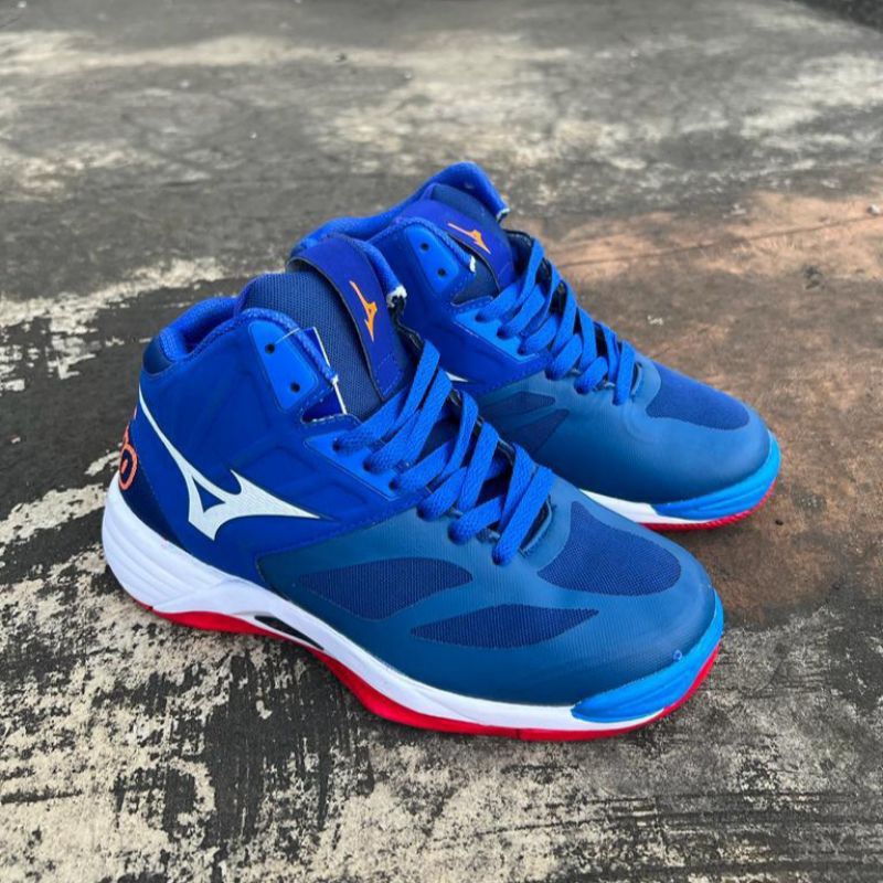 sepatu Olahraga Volly Mizuno wave momentum 2/sepatu badminton pria/sepatu voli pria/sepatu Mizuno vo