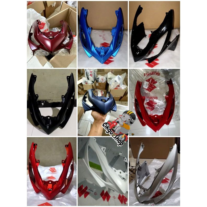 Cover Tameng Depan Suzuki Address All Warna