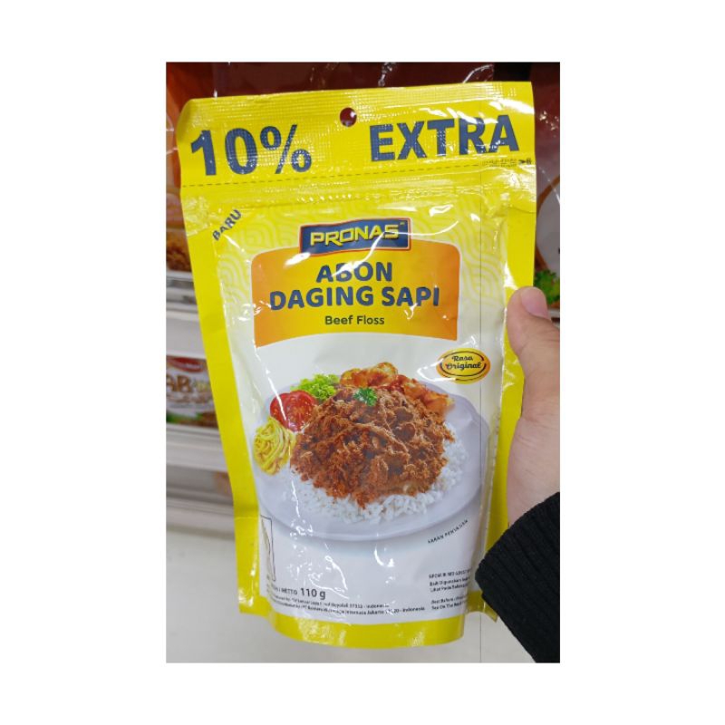 

PRONAS ABON DAGING SAPI RASA ORIGINAL 100GR ISI 3 PCS
