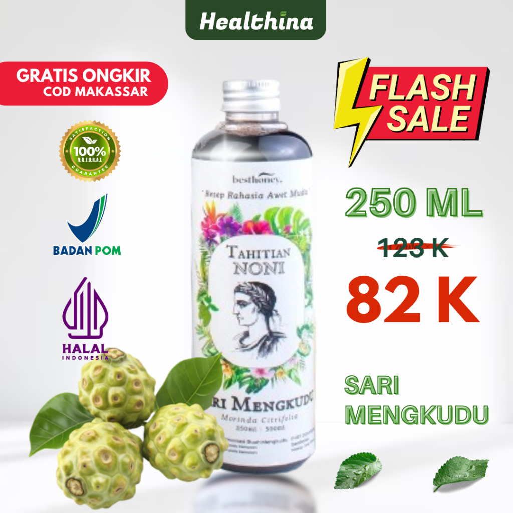 

Sari Buah Mengkudu Original 250ml - Alami - Menjaga Kesehatan Jantung - Meredakan Darah Tinggi