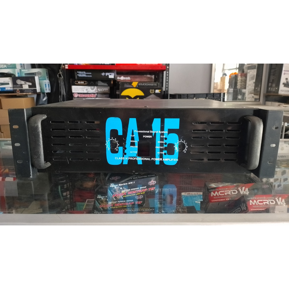 BOX POWER AMPLIFIER CA15 PLAT BESI MURAH BERKUALITAS