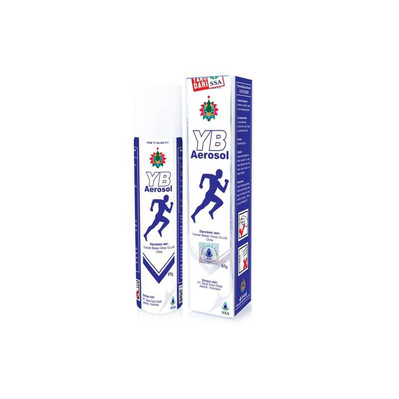 YB Aerosol 85 Gram Spray yunnan Baiyo cair YB Aerosol 85 g