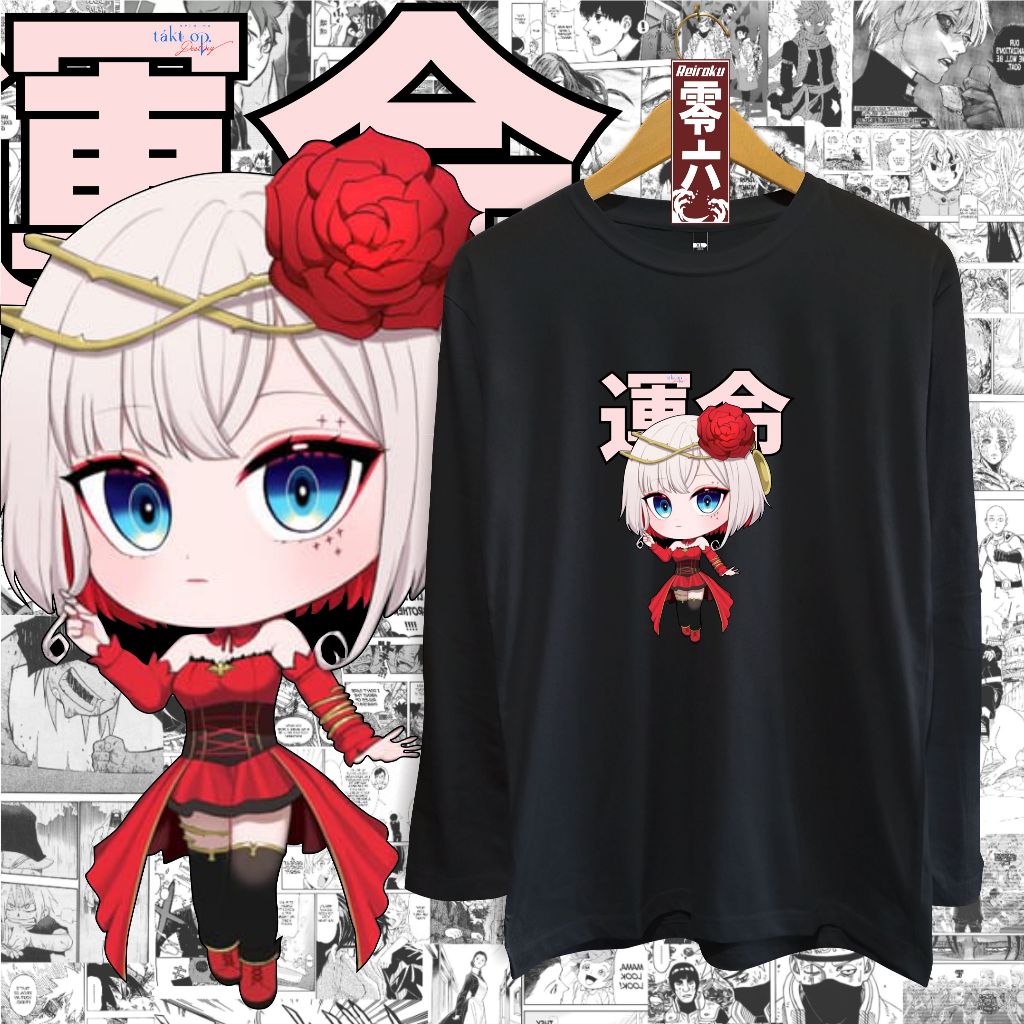 Kaos Destiny takt op Kaos Anime kaos distro lengan panjang / lengan pendek cotton combed 30s