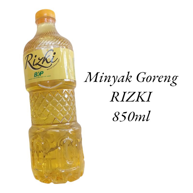 

MINYAK GORENG RIZKI 850ML