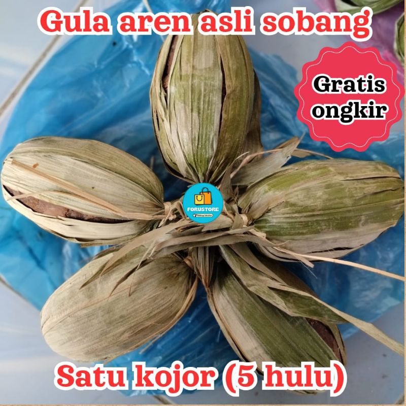 

Gula aren daun kawung murni 100% asli dari Sobang, Kp. Cikuning 1 kojor