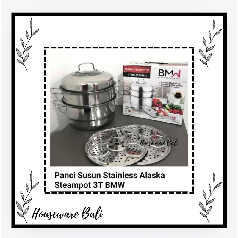 Panci Kukus BMW Alaska Steamer Pot