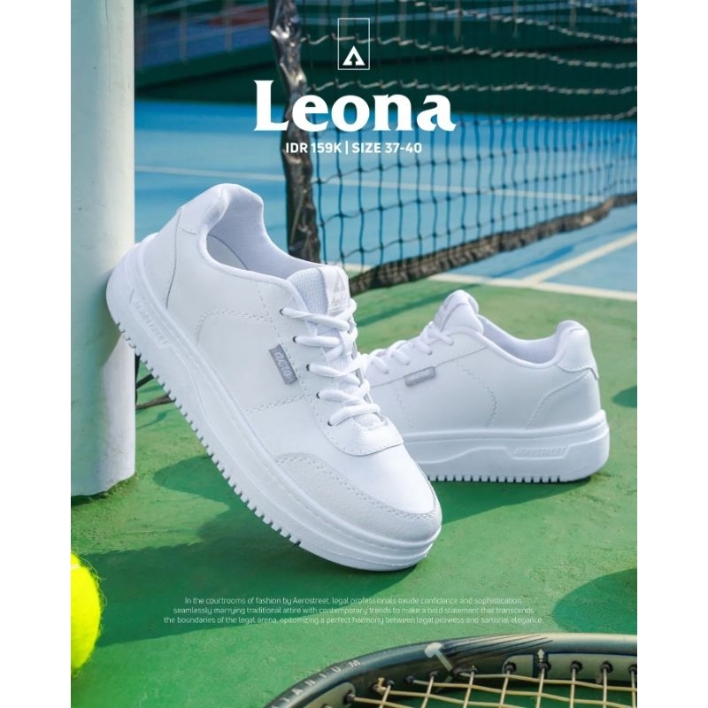 Aerostreet 37-40 Leona - Sepatu Wanita Sneakers Original