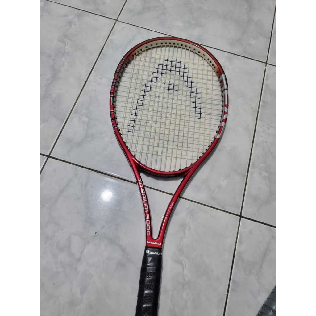 Raket tenis HEAD Titanium 5000 Oversize 110 tennis lapangan asli original