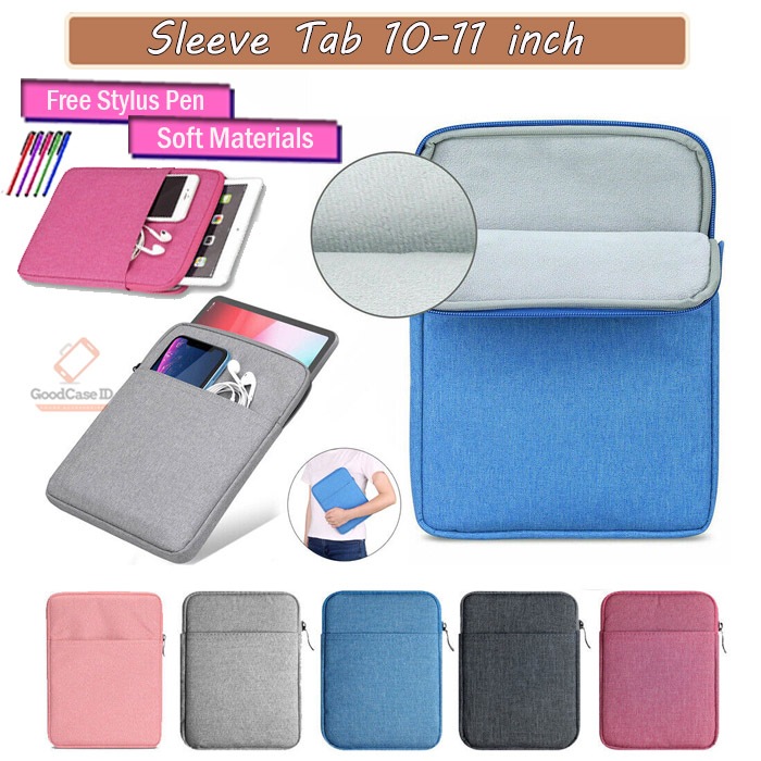 Xiaomi Pad 5 6 Pro Mi Pad 5 6 Redmi Pad 10.6 SE Sleeve Bag Ola Tas Tab iPad Soft Shockproof Pocket S