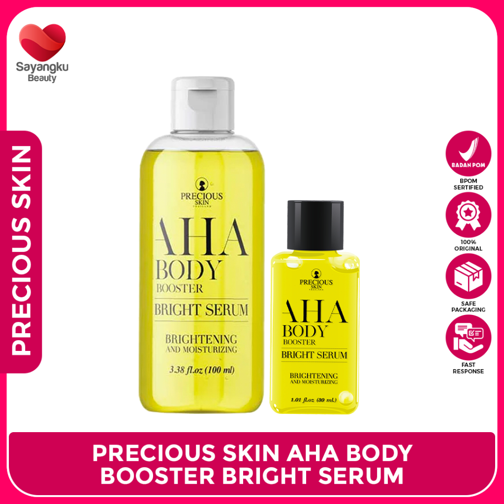 PRECIOUS SKIN Thailand AHA Brightening & Whitening Booster Body Serum