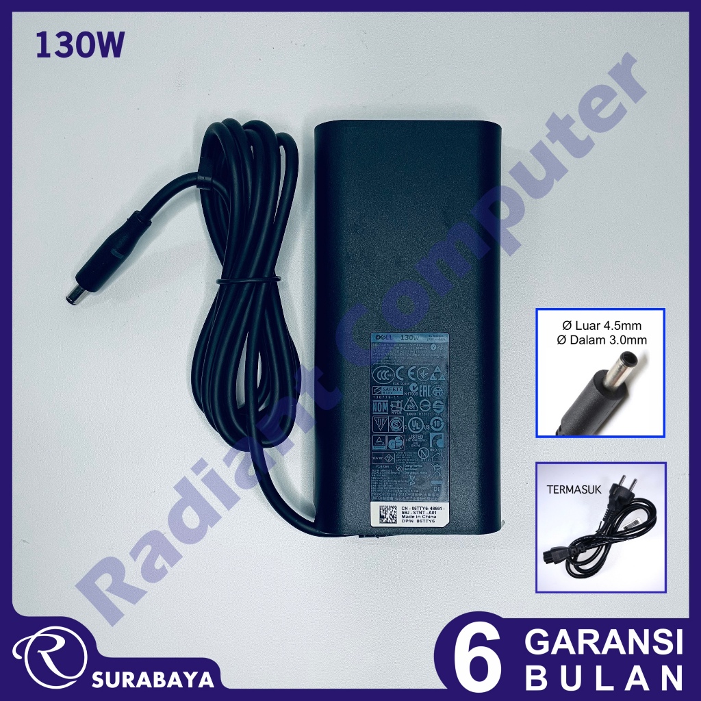 Adaptor Charger Dell Precision 5530 5540 5510 5520