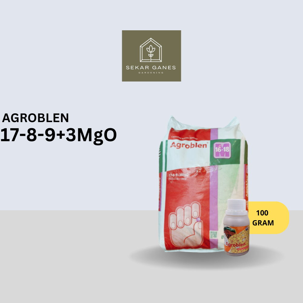 TERMURAH Pupuk Agroblen 17-8-9+3MgO 100 Gr - Dekastar Agroblend 1789 17 8 9 Pupuk osmocote dekastar 