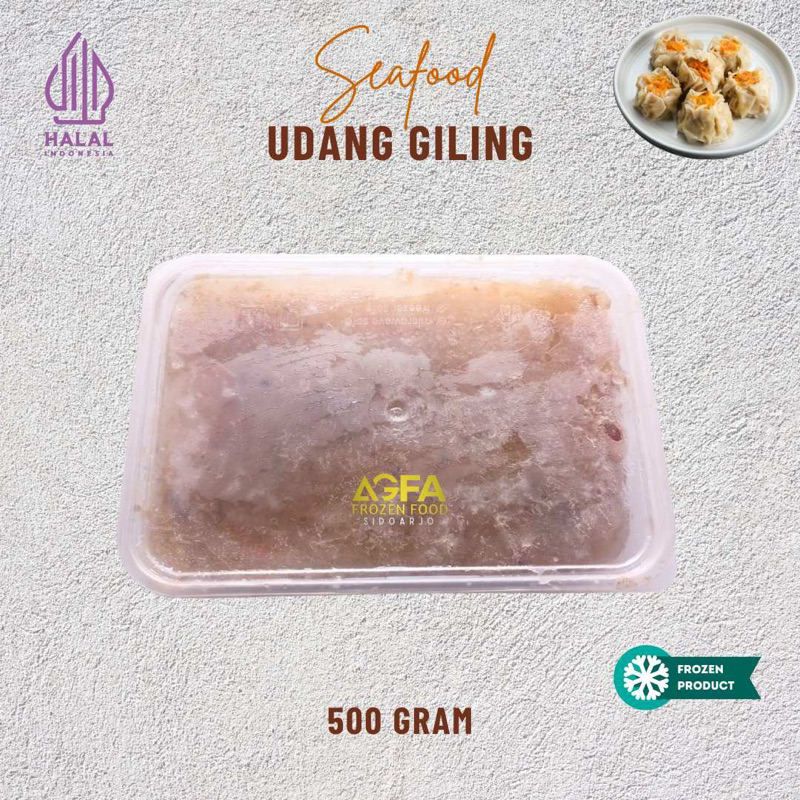

Udang Giling 500gram / Udang Giling Genjer