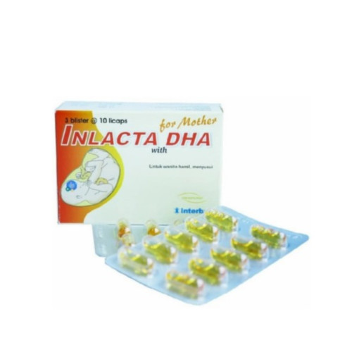 INLACTA DHA FOR MOTHER ISI 10 SOFT GEL