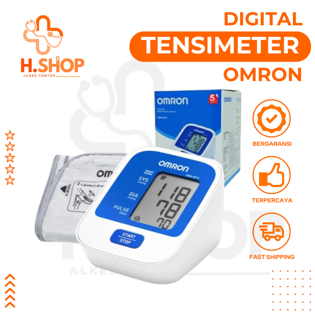 Tensimeter Digital Omron 8712 Original / Tensi Digital Omron 8712 / Tensimeter Digital Omron HEM-871