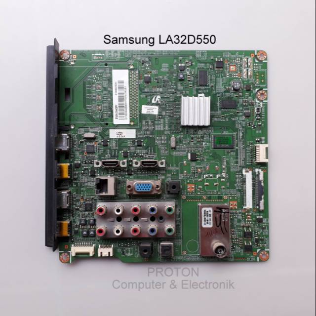 Mainboard LCD TV Samsung LA 32D550 LA32D550 LA32D550K7M . Mesin Matherboard BN41-01751A X9_SLCNAND_L