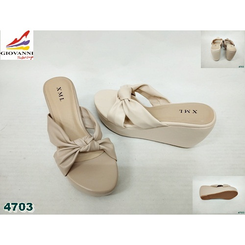 4703 GIOVANNI SENDAL WEDGES WANITA