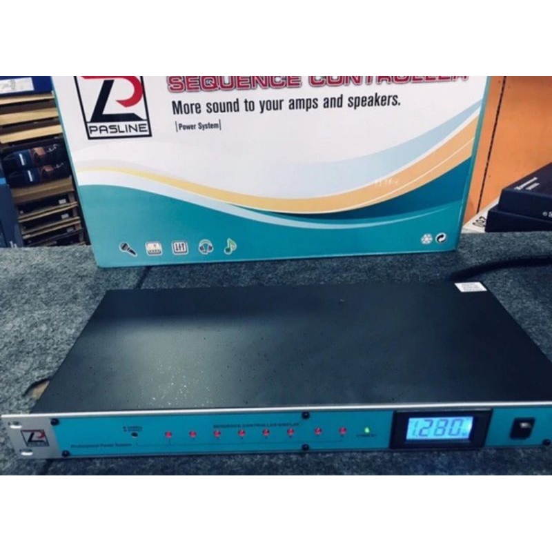 Power Sequencer Pasline PL-338 PL 338 Pasline PL338 Power 8 Channel
