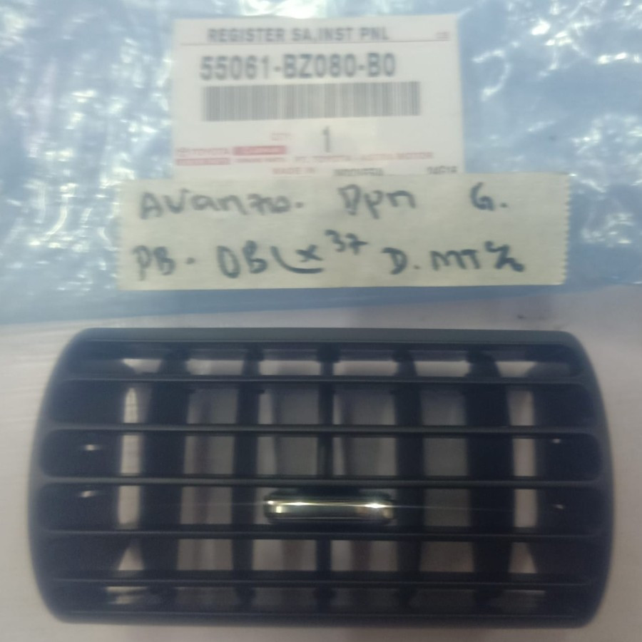 Kisi Kisi AC / Kisi-Kisi Grile Grill AC / Register Instrumen Panel Dashboard Depan Avanza / Xenia La