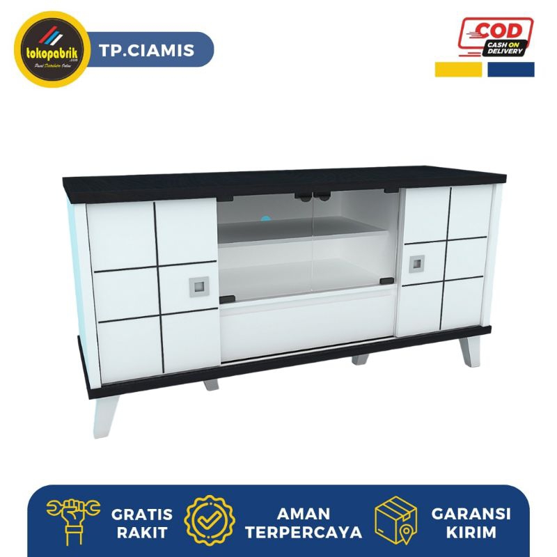 Meja TV Minimalis / Rak TV / Bufet TV Modern Termurah Ciamis Tasikmalaya Cirebon Tegal Brebes Pemala