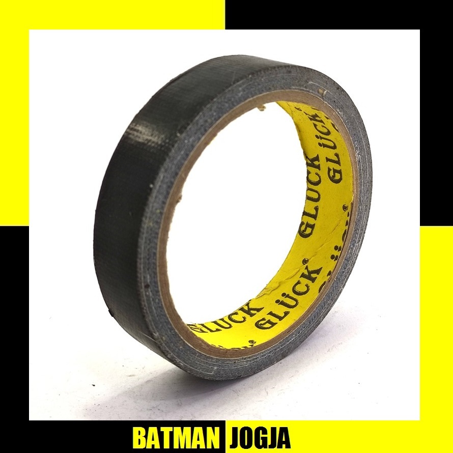 LAKBAN KAIN TANGGUNG HITAM isolasi lakban perekat sangat kuat batman grosir batman jogja batmangrosi